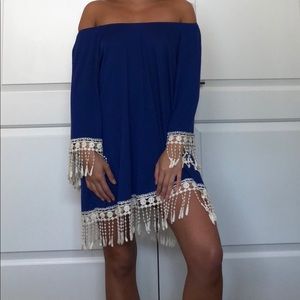 Bohemian Off-The-Shoulder Dress